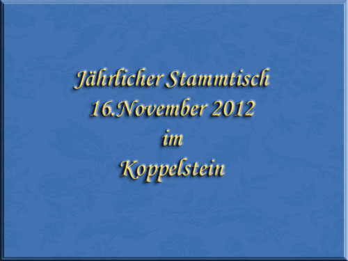Stammtisch Koppelstein